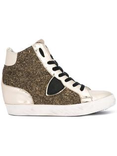 'Piaf High Glitter' sneakers Philippe Model