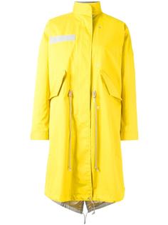 layered effect raincoat Sacai