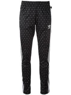 спортивные брюки с принтом 'Hu Race' Adidas