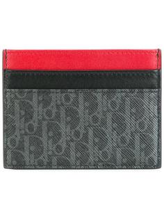 кошелек для карточек с узором из монограмм Dior Homme