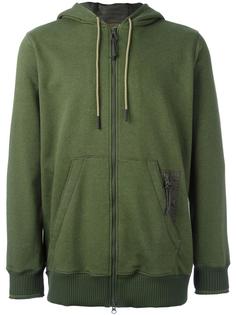 classic zip fastening hoodie Adidas
