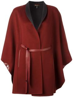 пальто с поясом и контрастной изнанкой Loro Piana