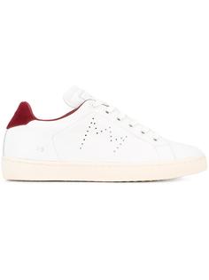 classic lace-up sneakers Leather Crown