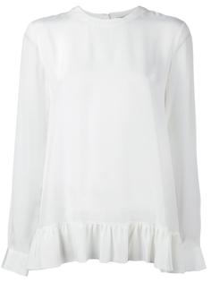 peplum hem blouse Rossella Jardini