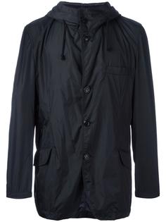 куртка на пуговицах с капюшоном Yohji Yamamoto