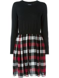 платье с юбкой в клетку  Woolrich