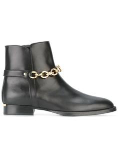 chain detail ankle boots Burberry
