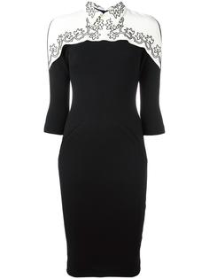 contrast yoke dress Paul Smith