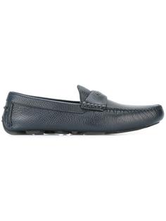 engraved check detail loafers Burberry
