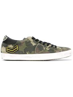 camouflage print sneakers Philippe Model