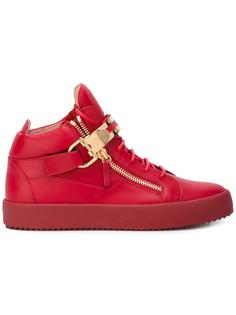 'Owen' metal strap sneakers Giuseppe Zanotti Design