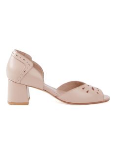 chunky heel pumps Sarah Chofakian