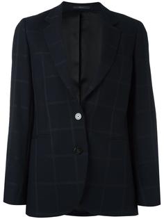 tonal check blazer Paul Smith