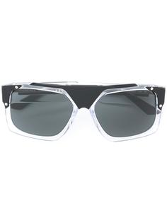 angular square frame sunglasses Versace