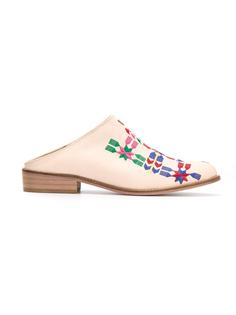 embroidered mules Manolita