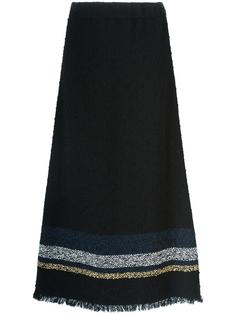 юбка с необработанными краями   Sonia Rykiel