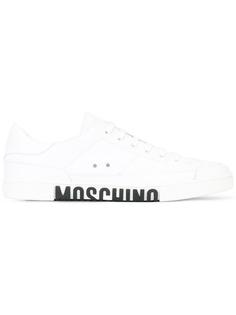 кеды на шнуровке  Moschino
