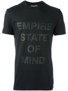 футболка с принтом 'empire state of mind' Neil Barrett