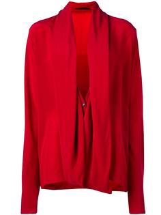 draped neckline shirt Haider Ackermann