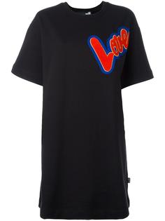 платье-футболка 'Love' Love Moschino