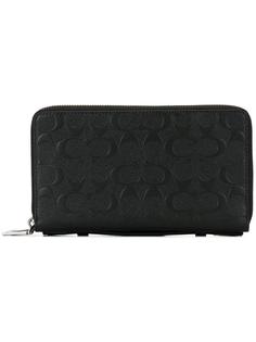 embossed logo wallet  Coach