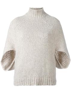 свитер с укороченными рукавами  Barba