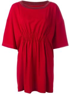knit trim wide T-shirt dress Mm6 Maison Margiela