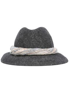 шляпа с плетеным бендом Woolrich