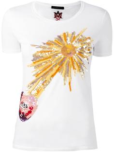 sequinned T-shirt Alexander McQueen