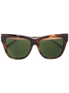 square cat eye sunglasses Bottega Veneta Eyewear