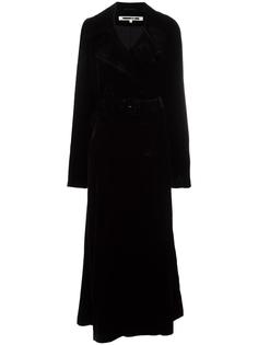 velvet trench coat McQ Alexander McQueen
