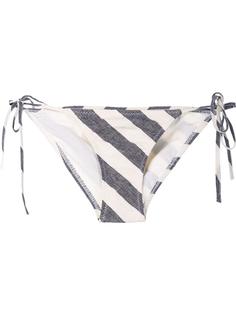 'Heidi' striped tie bikini bottoms Malia Mills