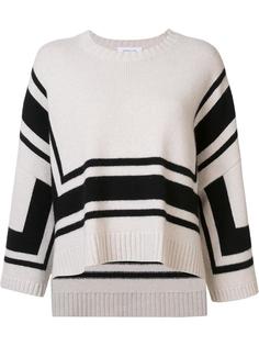 flared striped sweater Derek Lam 10 Crosby