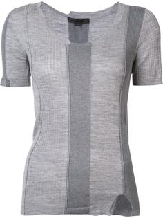 ribbed panel top Alexander Wang