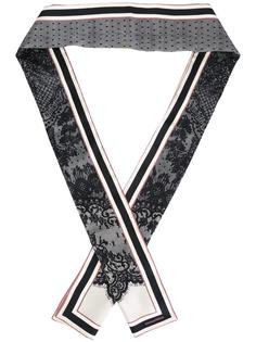 шарф с кружевным рисунком Dsquared2