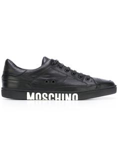 кеды с логотипом Moschino