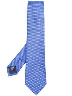 галстук с мозаичным узором Ermenegildo Zegna