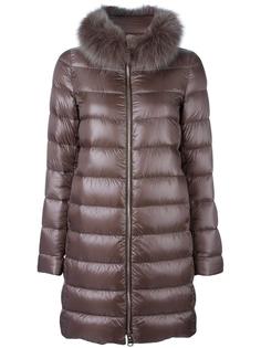 fur collar coat  Herno