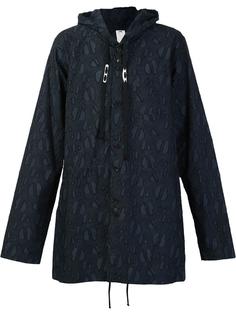 tonal motif hooded jacket Damir Doma
