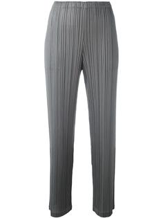 плиссированные укороченные брюки Pleats Please By Issey Miyake