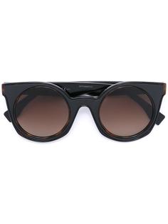 round frame sunglasses Fendi