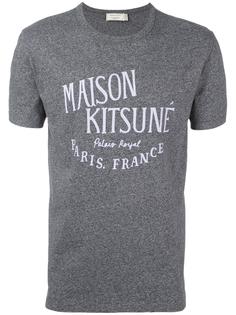 logo print T-shirt Maison Kitsuné