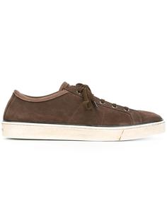 кроссовки на шнуровке Santoni