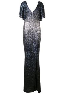 long sequinned dress Marchesa Notte