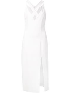 long V-neck dress Cushnie Et Ochs