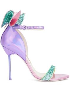 glitter effect bow sandals Sophia Webster