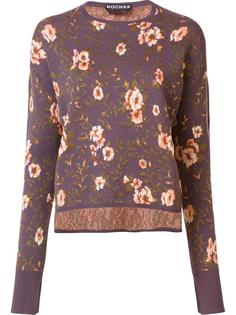 floral print jumper Rochas