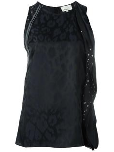 жаккардовый топ с леопардовым принтом 3.1 Phillip Lim