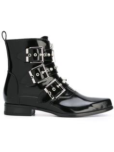 ботинки с пряжками Alexander McQueen