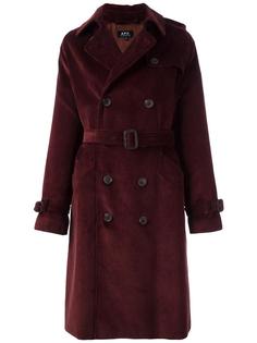 belted mid coat A.P.C.